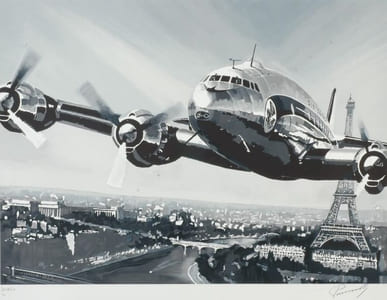 Constellation au-dessus de Paris.
