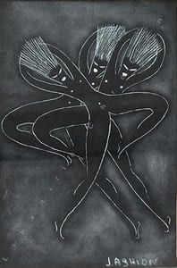 "Trio de diablotines".