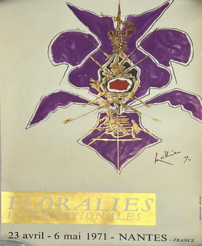 "Floralies Internationales Nantes 1971".. MATHIEU (Georges).