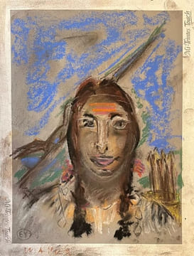 "Guerrier Iroquois - Johan et la vie sauvage".. YEATMAN-EIFFEL (Évelyne). YEATMAN-EIFFEL (Évelyne).