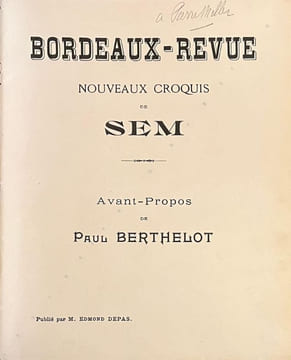 Albums et revues..  SEM (Georges GOURSAT, dit).