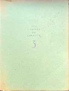 Les Cahiers de Colette.