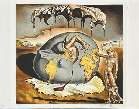 "Enfant géopolitique observant la naissance de l'Homme".. DALI (Salvador).