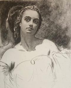 La fille aux yeux d'or.