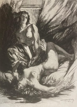 La fille aux yeux d'or.. BALZAC (Honoré de). LOBEL-RICHE (Alméric Riche, dit Alméry).