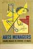 "23e Salon des Arts Ménagers -Grand Palais 25 février 21 mars 1946".. MINISTERE DE L'ÉDUCATION NATIONALE - CENTRE NATIONAL DE LA RECHERCHE ...