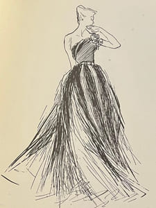 A New French Style. Huit modèles de Pierre Balmain. Sa nouvelle collection commentée par Alice B. Tolkas.