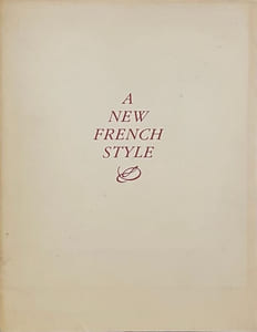 A New French Style. Huit modèles de Pierre Balmain. Sa nouvelle collection commentée par Alice B. Tolkas.  