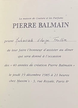 A New French Style. Huit modèles de Pierre Balmain. Sa nouvelle collection commentée par Alice B. Tolkas. . BALMAIN (Pierre). GRUAU (René).