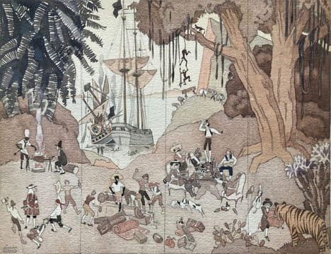 "La flibuste aux Caraïbes".. GOMEZ (Benjamin). SALCEDO (Maggie).