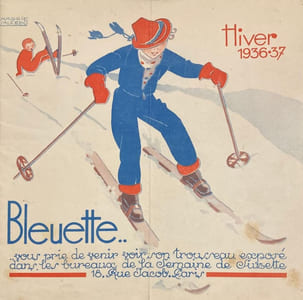 Bleuette - Hiver 1936-37.
