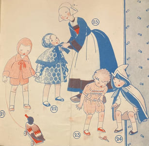 Bleuette - Hiver 1936-37.