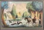 "Promenade équestre"..  EAF (Hubert).