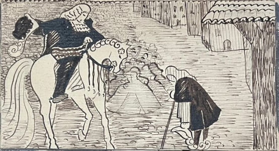 Cardénio. L'Homme aux rubans couleur de feu.