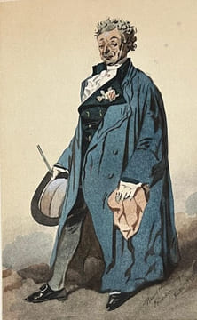 Henry Monnier (1799-1877).. MARIE (Aristide). MONNIER (Henry).