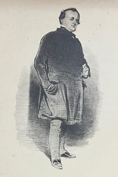 Henry Monnier (1799-1877).. MARIE (Aristide). MONNIER (Henry).