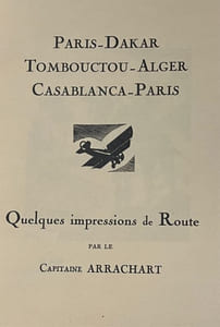 Paris-Dakar-Tombouctou-Alger-Casablanca-Paris. Quelques impressions de route.