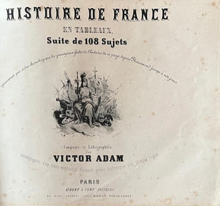 Histoire de France en tableaux.
