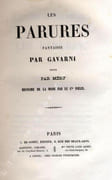 Les Parures. Perles et parures. Fantaisie par GAVARNY. par MERY.  GAVARNI (Paul). - Image 1