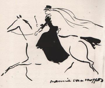 Femme-Les Ambassadeurs le 21 juin 1955.