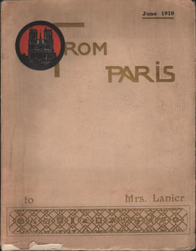From Paris. . FROM PARIS. LAURENS (Jean-Paul), PRÉVOST (Marcel), RÉGNIER (Henri de). HELLEU (Paul).