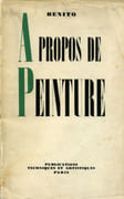 A propos de peinture.  par BENITO (Edouard Garcia).  