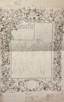 "Bleuette". . COPPEE (F.). PILLE (Henri).
