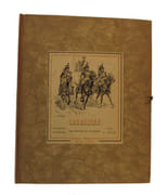 Cavaliers. Ill. de M. TOUSSAINT. P., Les Editions du Centaure, 1942, in-4, en ff., sous chemise cart., 72 pp.  par DUPONT (Marcel).  TOUSSAINT  - Image 2