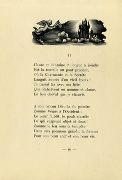 Romance de la Dame interdite. Par un trouvère du XXè siècle qui tait son nom. . ANONYME. LE CAMPION (V.)