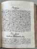 Manuscrit milieu du XVIII&egrave;me si&egrave;cle, constituant un trait&eacute; des Pol&eacute;miques Th&eacute;ologiques, divis&eacute; en 5 livres et d'auteur inconnu. . MANUSCRIT.  