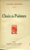 Choix de poèmes. . RENAITOUR (Jean-Michel).  