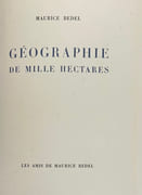 Géographie de mille hectares.   par BEDEL (Maurice).  JACQUEMIN (André). - Image 4