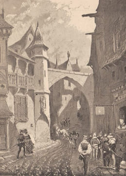 Légende de la Vierge de Munster.. QUATRELLES. COURBOIN (Eugène).