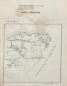 Chênes-Liège. Notices sur les forêts domaniales de l'Algérie.