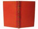 L'Allumeur de réverbères. P., Librairie Meyrueis & Cie, 1854, 2 vol. in-12, demi-chag., dos à nerfs, orné de filets dorés et à froid, plats cartonnés. ...