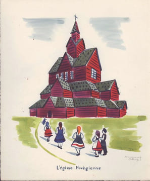 "L'Eglise norvégienne". .  CLOUZOT (Marianne). 