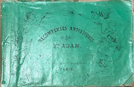 Récompenses artistiques.. ADAM (Victor).  Victor ADAM 