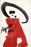 Agenda 1992. Avec un plan de Paris et un index des rues.  par [GALERIES LAFAYETTES].  