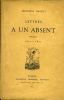 Lettres à un absent. Paris 1870-1871. . DAUDET (Alphonse). 