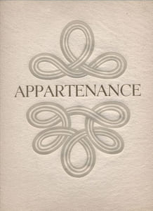 Appartenance.