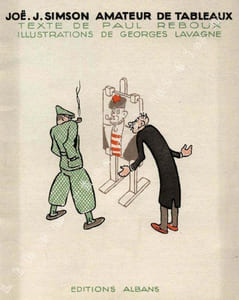 Joë J. SIMSON Amateur de Tableaux. 