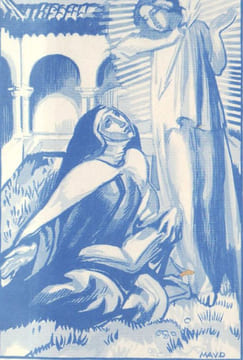 Sainte Thérèse. Poème par Paul Claudel. . CLAUDEL (Paul).  DENIS (Maurice).