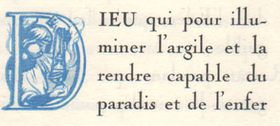 Sainte Thérèse. Poème par Paul Claudel. 