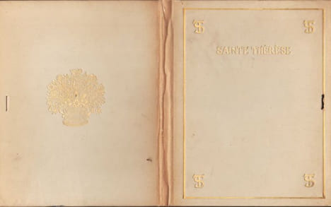 Sainte Thérèse. Poème par Paul Claudel. . CLAUDEL (Paul).  DENIS (Maurice).