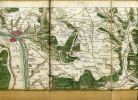 Carte de Rouen, Magny, Vernon, 1757. . CARTE. 