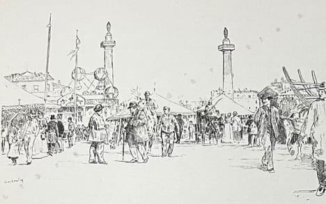 Les jeux du cirque et la vie foraine. . LEROUX (Hugues). GARNIER (Léon).