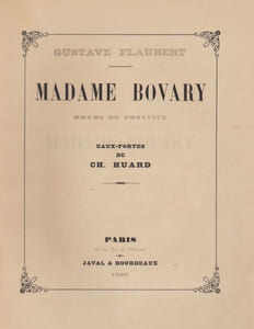Madame Bovary.