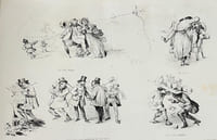 Diable de Paris. Bamboches, culbutes, plaisirs et déplaisisrs, farces et pochades, rêvées et exécutées par Victor ADAM. 