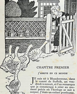 Les années d'enfance de David Copperfield.