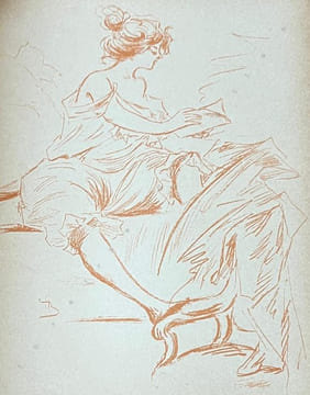 Autour d'elles. Le lever-le coucher. . BOUTET (Henri). BOUTET (Henri).